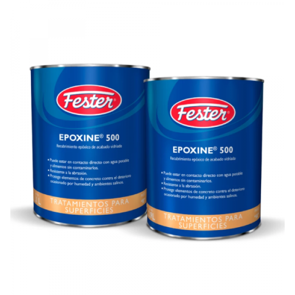Fester EPOXINE 500 Azul Unidad 4 litros