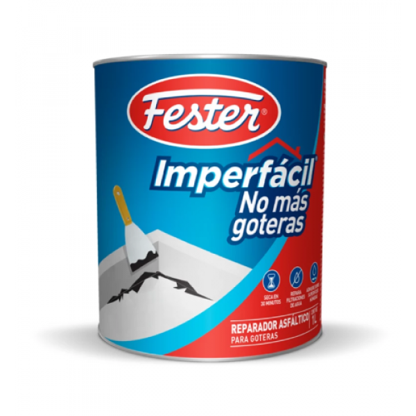 Fester IMPERFACIL No Más Goteras Pasta Bote 1 litro